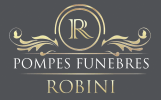 logo pompes funebres robini